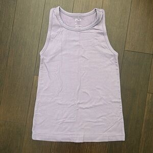 FLX active tank top in lavender. Size Medium.